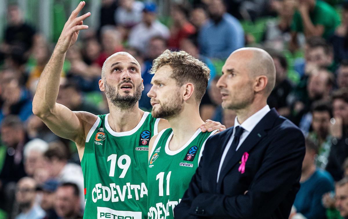 Cedevita Olimpija | Košarkarji Cedevite Olimpije so izgubili tudi četrto tekmo v Eurocupu. | Foto Grega Valančič/Sportida