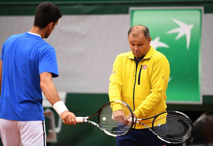 Novak Đoković, Marijan Vajda | Foto: Guliverimage/Getty Images