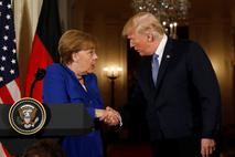 Angela Merkel, Donald Trump