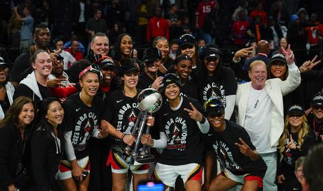 Košarkarice iz Las Vegasa drugič zaporedoma prvakinje WNBA