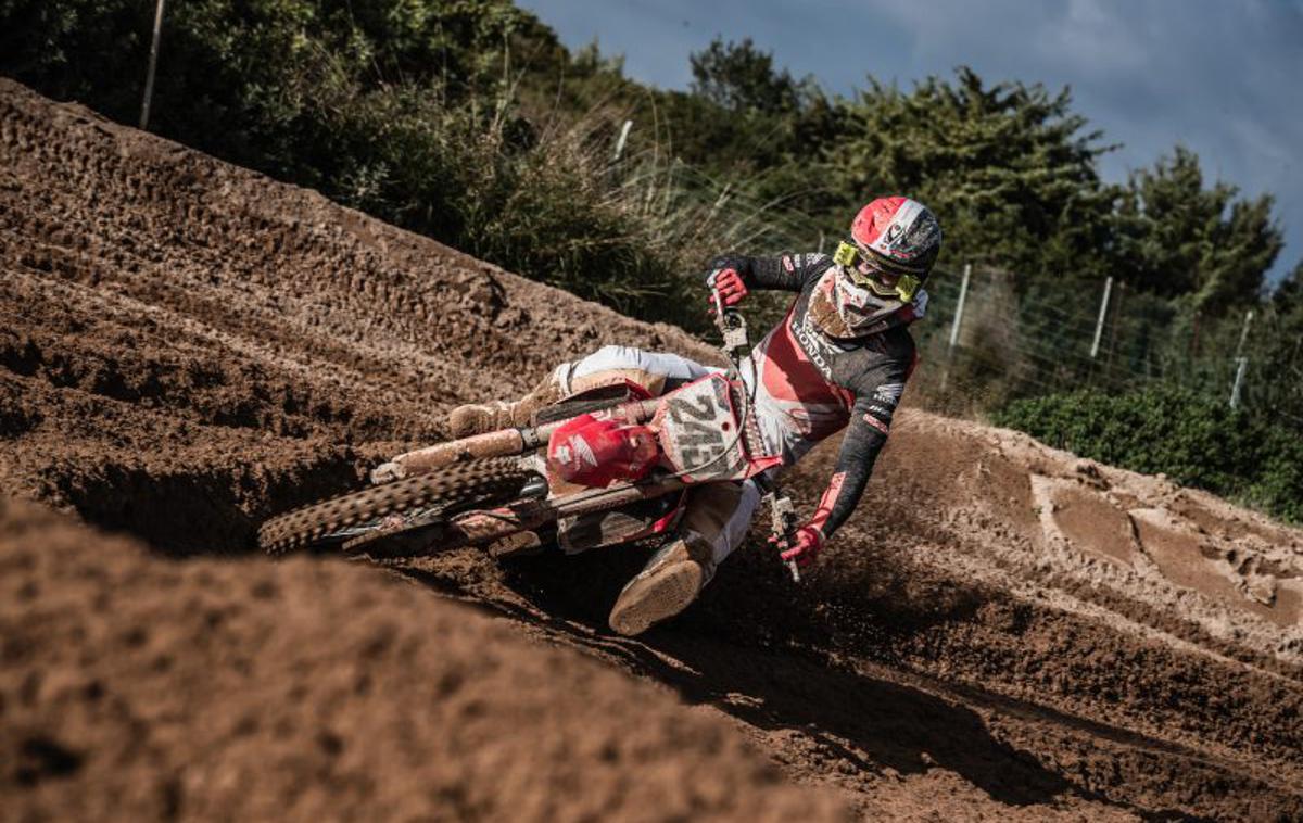 Tim Gajser Honda 2024 | Tim Gajser je februarja dobil obe pripravljalni dirki v Italiji, v Mantovi in Rioli. | Foto Honda Racing/ShotbyBavo