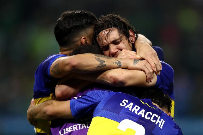 Boca Juniors Palmeiras | Boca Juniors, za katero nastopa tudi Edinson Cavani, se je uvrstila v finale. | Foto Reuters