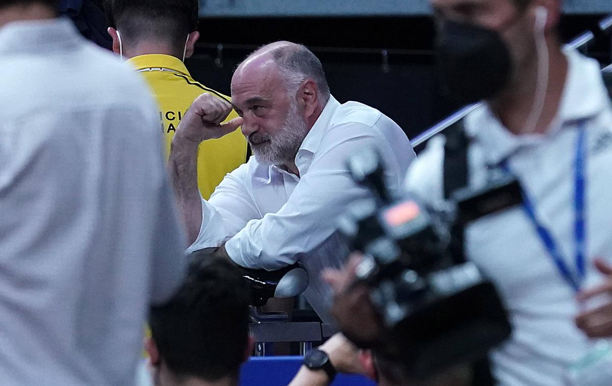 Pablo Laso | Pablo Laso je s tribun pospremil obračun svojih varovancev. | Foto Guliverimage