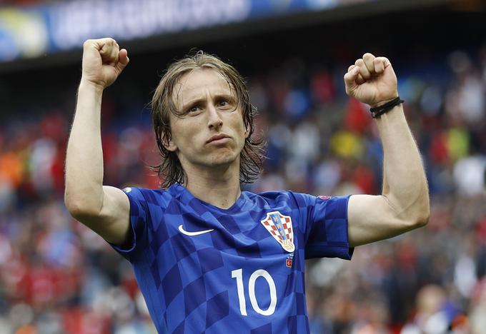 Najboljši igralec na svetu Luka Modrić je na SP 2018 pomagal madridskemu Realu do zaslužka. | Foto: Reuters