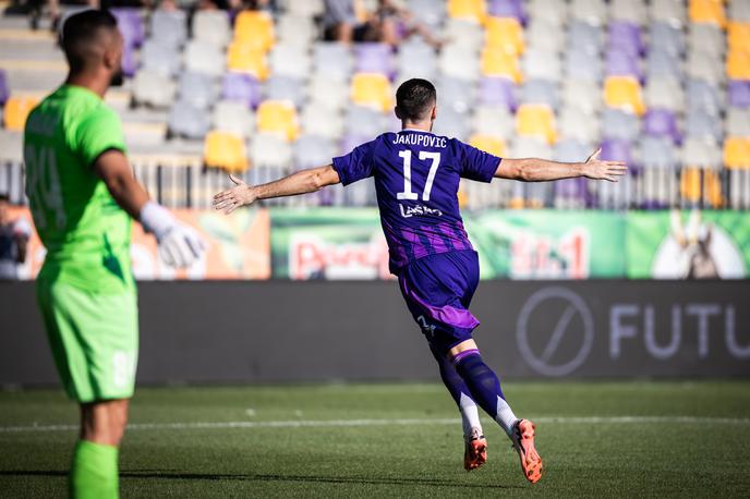 Maribor - Domžale prva liga, 1. krog | Arnel Jakupović je zabil dva izmed štirih zadetkov Maribora. | Foto Jure Banfi/alesfevzer.com