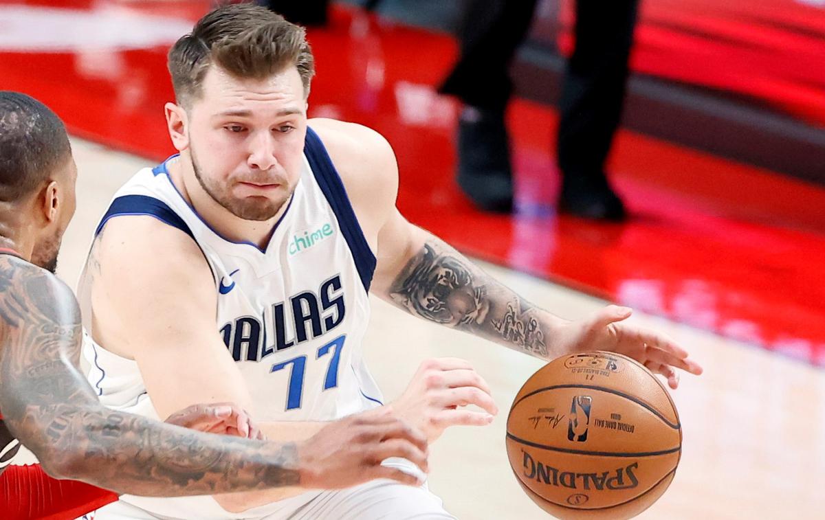 Luka Dončić | Luka Dončić se je prvič po enem mesecu spustil pod mejo 20 doseženih točk. | Foto Guliver Image