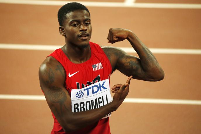 Trayvon Bromell | 25-letni ameriški atlet Trayvon Bromell je na tekmi na univerzi na Floridi v teku na 100 m postavil najboljši letošnji izid na svetu. Namerili so mu 9,88 sekunde.  | Foto Guliverimage