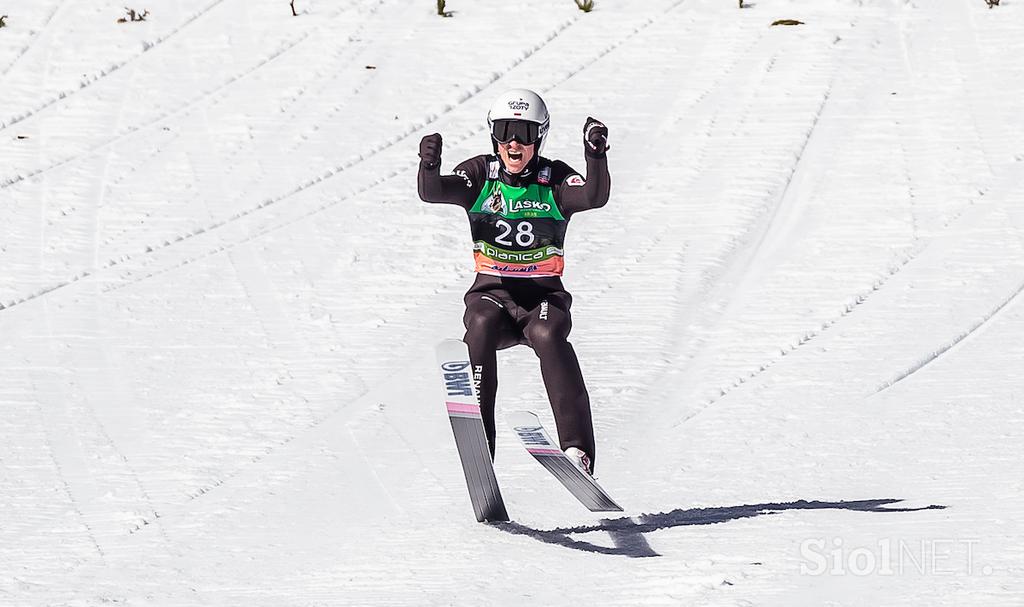 Planica, posamična tekma, nedelja