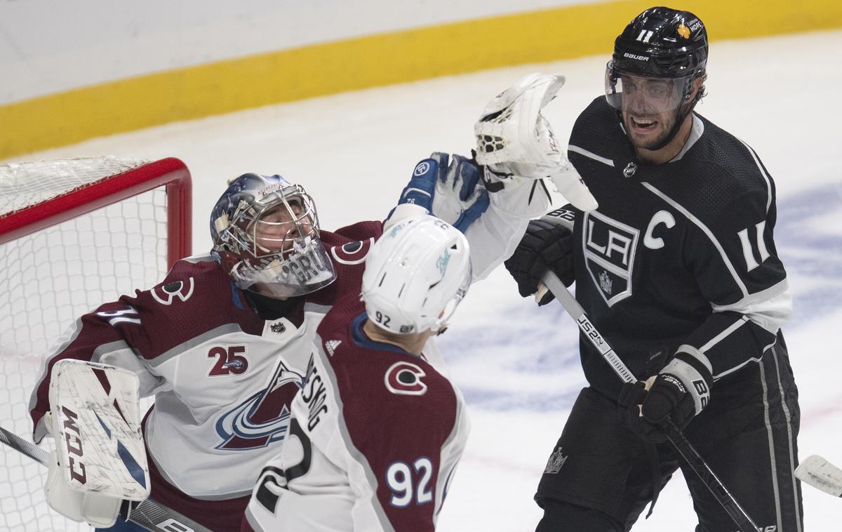 Los Angeles Kings Colorado Avalanche Anže Kopitar | Los Angeles Kings so doma z 2:3 izgubili proti Coloradu. | Foto Guliverimage