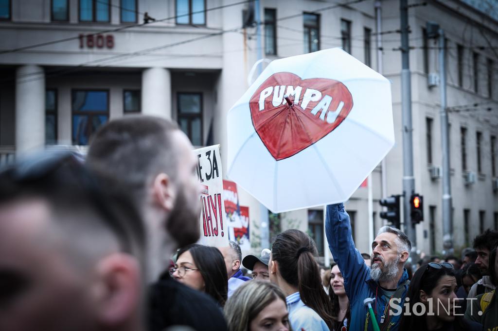 Protesti Beograd 15.03