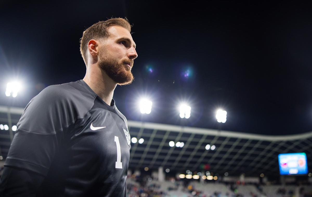 Jan Oblak | Jan Oblak bo čez slabe tri mesece zaživel otroške sanje in nastopil na prvem velikem tekmovanju z reprezentanco Slovenije. V torek je zadržal nedotaknjeno mrežo proti enemu največjih favoritov za osvojitev evropske krone, Portugalski. | Foto Grega Valančič/www.alesfevzer.com