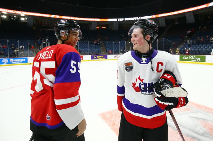 Alexis Lafreniere in Quinton Byfield | Quinton Byfield in Alexis Lafreniere: št. 2 in 1 nabora lige NHL 2020 | Foto Getty Images