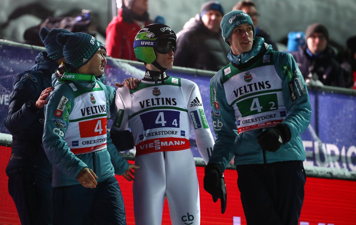 Slovenski orli Oberstdorf SP | Foto Reuters