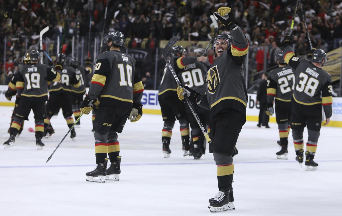 Vegas Golden Knights | Kdo bo odšel na počitnice? Vegas ali Minnesota? | Foto Guliverimage