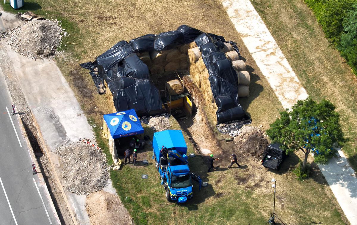 Bomba, Nova Gorica | Predvideni datum evakuacije je 10. marec. | Foto Občina Nova Gorica