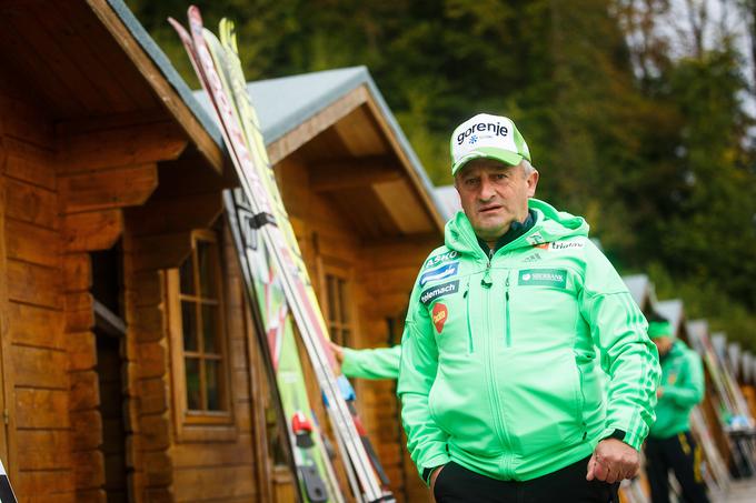 V zadnjem obdobju z Domnom Prevcem dela Jani Grilc, ki je bil pomočnik trenerja Goranu Janusu ob številnih slovenskih uspehih. | Foto: Grega Valančič/Sportida