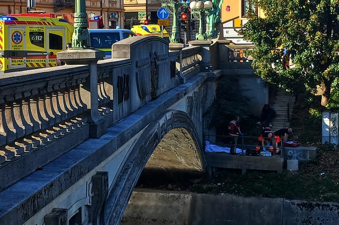 Ljubljana, incident | Foto Bralec