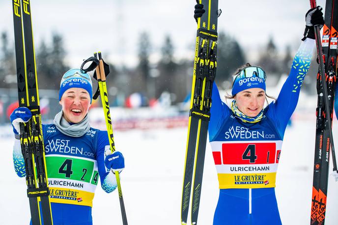 Anamarija Lampič, Eva Urevc | Eva Urevc je z Anamarijo Lampič pred dnevi poskrbela za velik uspeh slovenskega smučarskega teka. | Foto Guliverimage