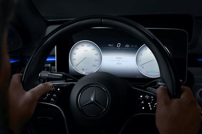 Mercedes razred S MBUX | Foto: Mercedes-Benz