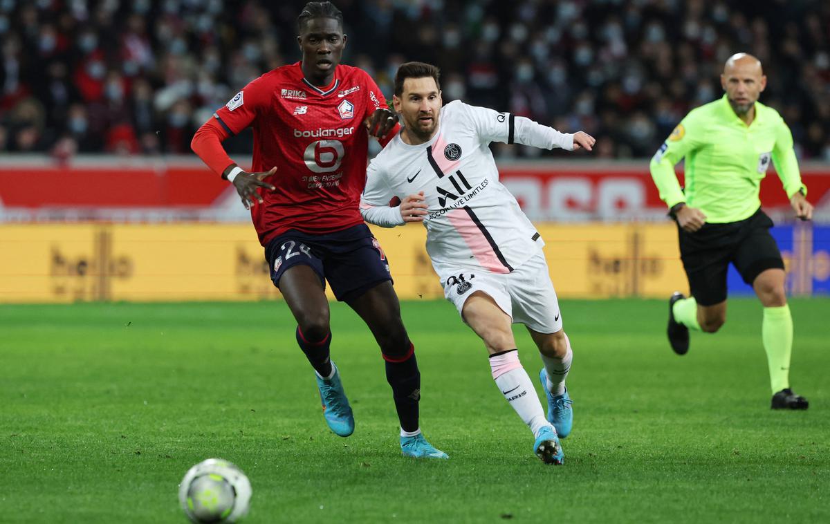 Messi PSG Lille | Lionel Messi je dosegel prvi zadetek za PSG v tem koledarskem letu. | Foto Reuters