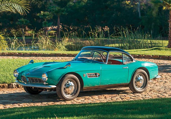 BMW 507 roadster iz leta 1957 s pričakovano ceno od 1,7 do dva milijona evrov. | Foto: RM Sotheby's