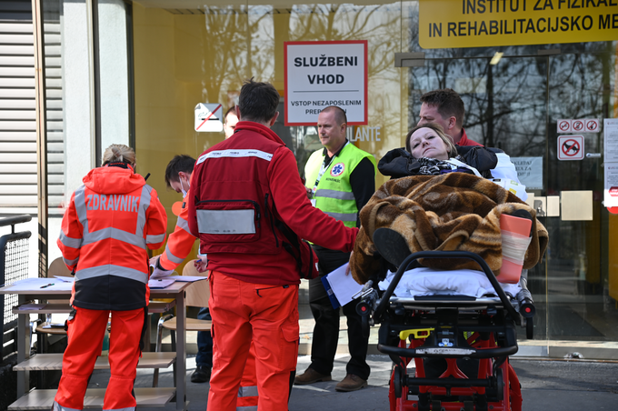 regijska vaja, letališče Maribor | Foto: UKC Maribor