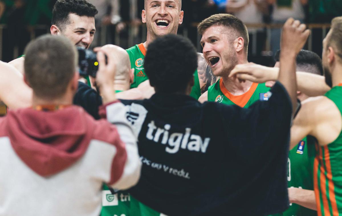 Cedevita Olimpija FMP | Edo Murić verjame v uspeh ekipe. | Foto Grega Valančič/Sportida