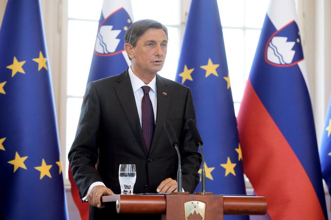 Čeprav danes dan upora praznujemo drugače kot običajno, pa zato nič manj ponosno, je dejal predsednik države Borut Pahor. "Spominjamo se najtežjih časov in najbolj hrabrih ljudi, ko smo Slovenci v vihri druge svetovne vojne sredi prejšnjega stoletja obranili dom in ohranili rod," je dejal.  | Foto: STA ,