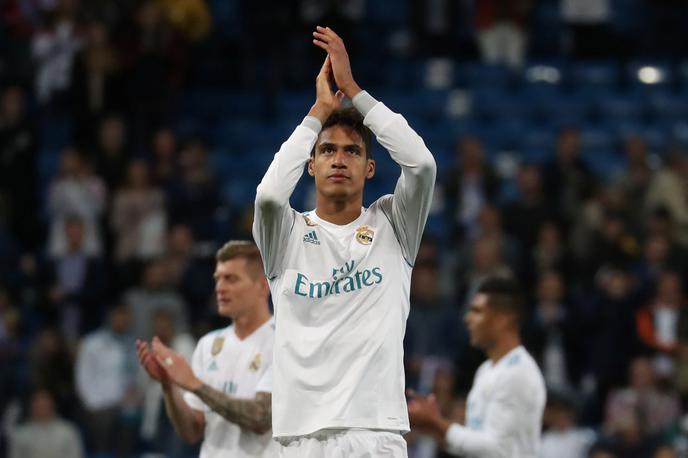 Raphael Varane | Raphael Varane, ki je pomemben člen obrambe Reala, naj bi počival okoli mesec dni. | Foto Reuters