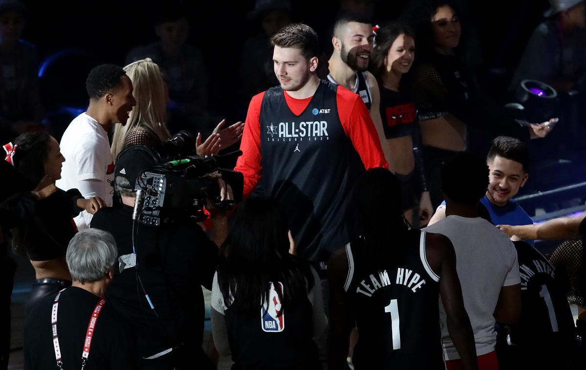 Luka Dončić | Luka Dončić bo v noči na ponedeljek igral na tekmi vseh zvezd. | Foto Reuters