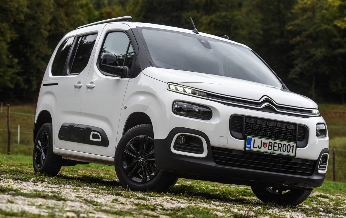 Citroen berlingo N1 | Berlingo je še pred nekaj leti na trgu tovrstnih vozil v Sloveniji užival popolno prevlado. | Foto Gašper Pirman