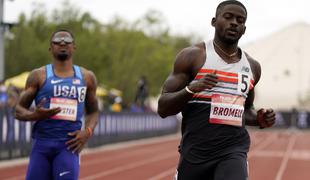 Bromell do najhitrejšega letošnjega izida na 100 m