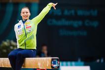 gimnastika, Koper, svetovni pokal, 3. dan, Lucija Hribar