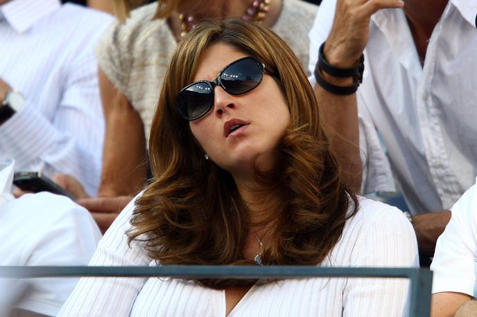 Mirka Federer | Mirka Federer je leta 2014 zakuhala incident med Rogerjem Federerjem in Stanom Wawrinko. | Foto Guliver/Getty Images