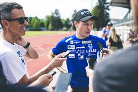 skakalci skakalke trening Kranj