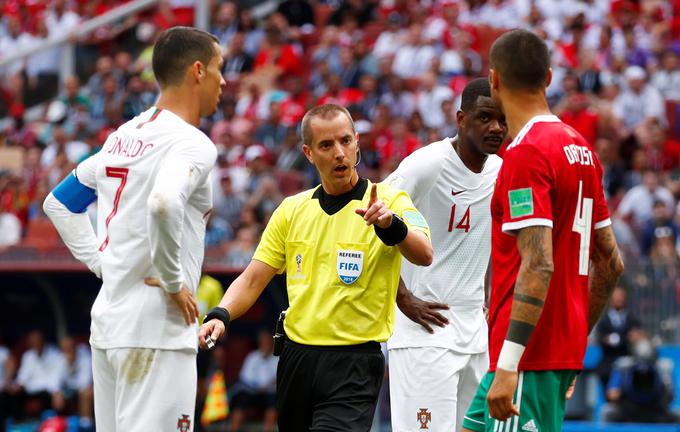 Mark Geiger je obtožbe, ki so prišle iz ust reprezentanta Maroka, zanikal. | Foto: Reuters