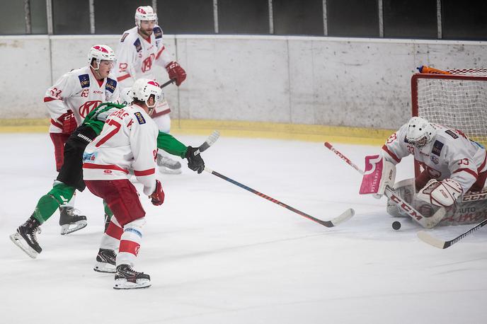 KAC II Kirk Furey | Celovčani so v četrtek v Salzburgu doživeli nepričakovano podporo in so vknjižili nepričakovano zmago. | Foto Grega Valančič/Sportida