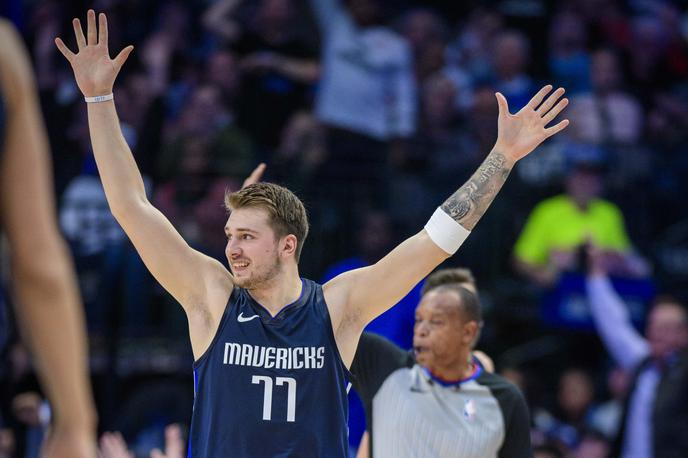 Luka Dončić | Luka Dončić je Dallasu pomagal do zanesljive zmage nad Cleveland Cavaliers. | Foto Reuters