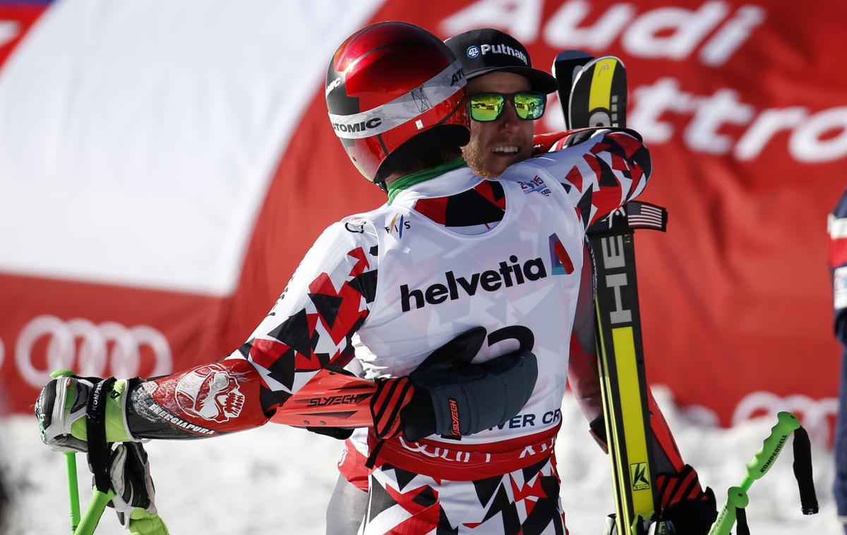 Ted Ligety, Marcel Hirscher | Ted Ligety je na Instagramu namignil na konec kariere avstrijskega zvezdnika Marcela Hirscherja. | Foto Reuters