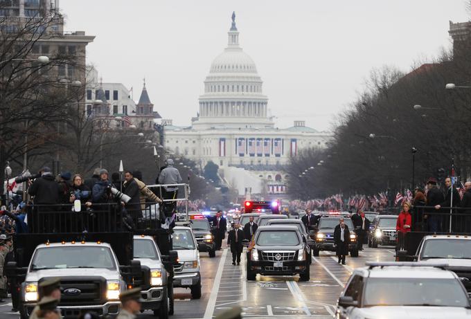 inavguracija, donald trump, parada | Foto: Reuters