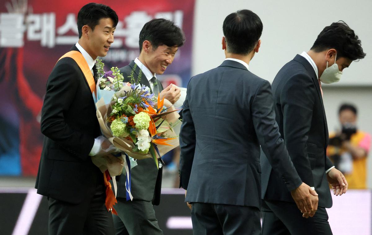 Son Heung Min | Son Heung-min je prejel najvišje južnokorejsko priznanje za šport. | Foto Reuters