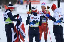 Planica 2023, norveška moška štafeta v smučarskih tekih