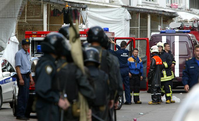 Moskva, napad, tržnica | Foto: Reuters