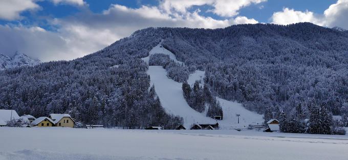 Selitev na Gorenjsko, kjer jih, kot je razvidno s fotografije, čaka zimska pravljica, "lisičkam" ni tuja. | Foto: Damjan Medica