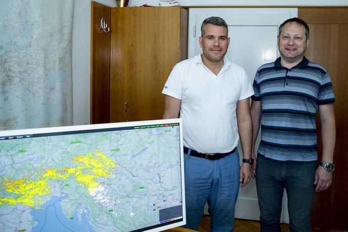 Strela alarm 2021 | Vodja področja sistema SCALAR Goran Milev in vodja področja razvoja sistema SCALAR in novih tehnologij Vladimir Djurica | Foto Ana Kovač