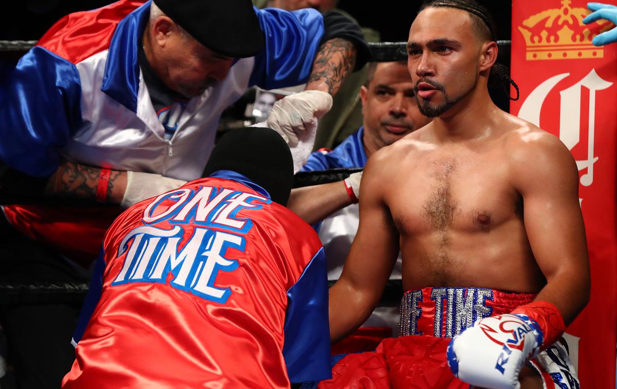 Keith Thurman vs Danny Garcia | Keith Thurman še vedno ne pozna poraza. Leta 2013 je lekcijo odčital tudi slovenskemu šampionu Dejanu Zavcu. | Foto Guliver/Getty Images