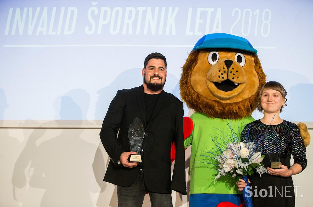 Športnik invalid leta 2018