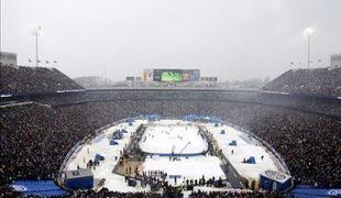 Tekma na prostem za nov rekord lige NHL