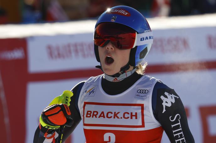 Mikaela Shiffrin | Mikaela Shiffrin je bila tokrat najhitrejša. | Foto Guliverimage