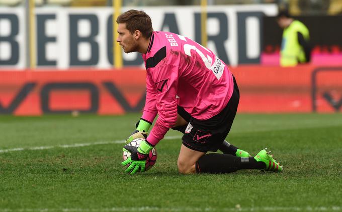 Vid Belec je v drugi italijanski ligi po daljšem času branil za Carpi. | Foto: Guliverimage/Getty Images